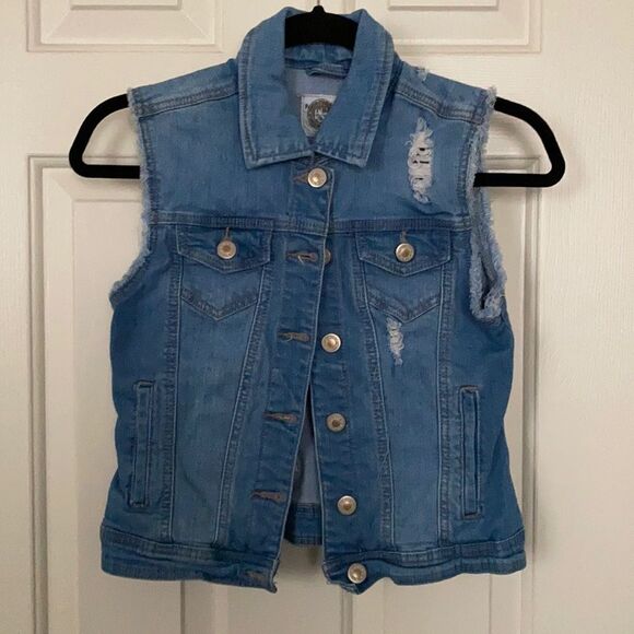 Jackets & Blazers - Tank Jean Jacket 